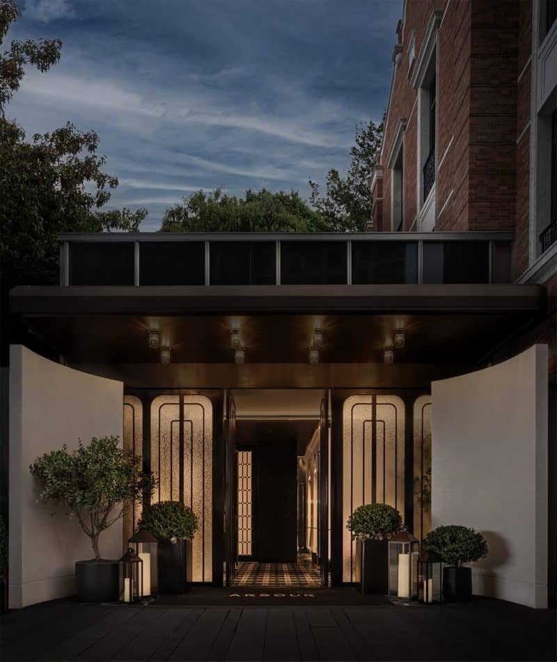 entrance