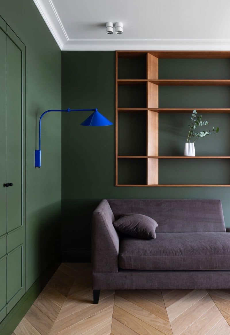 Blue and Green Family Duplex by Olga Rusakova