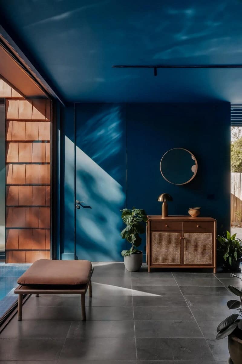 blue wall