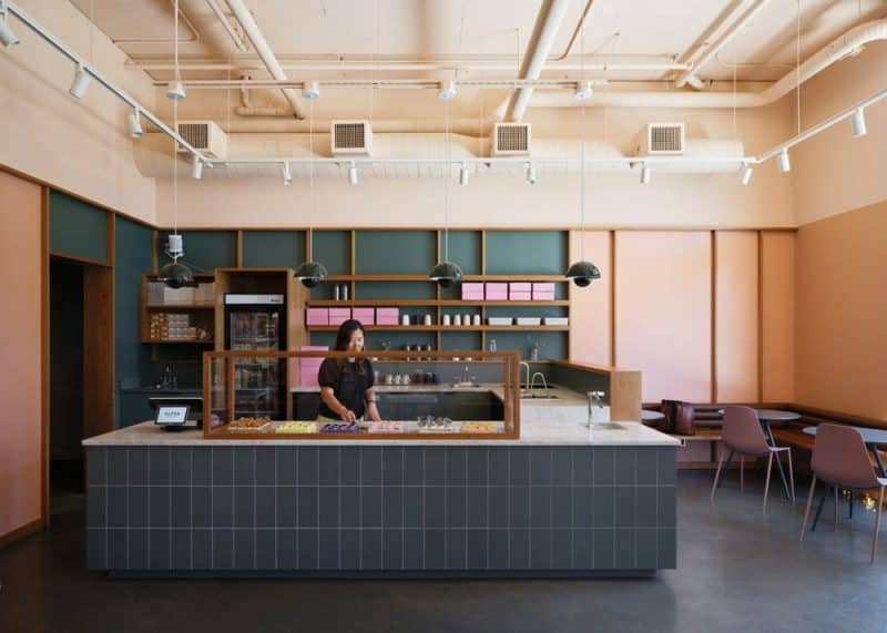 Heliotrope designs Paper Cake Shop in Seattle, Washington