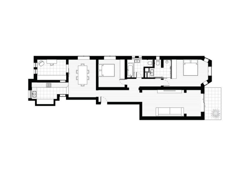 Belle-vue Apartment / Sandbox Studio