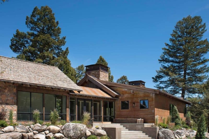 Outside-Inside House, Deer Lodge, Montana USA by Cushing Terrell