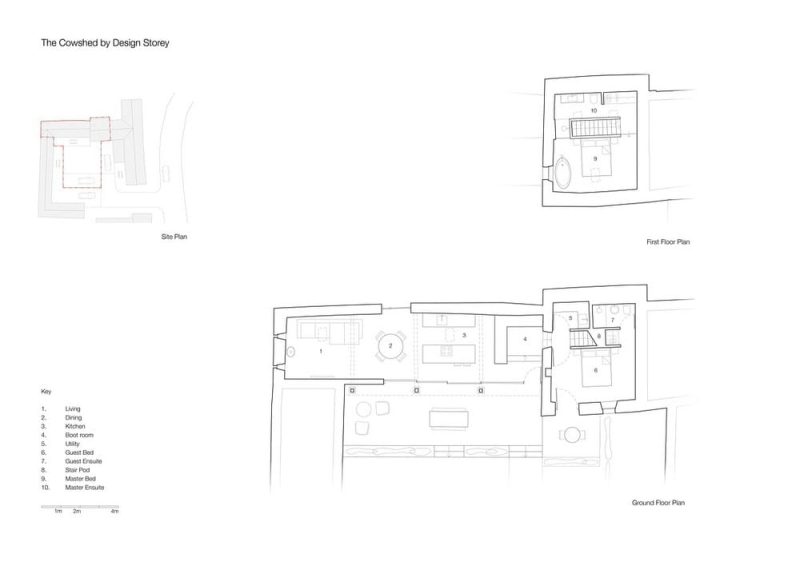 Dilapidated Cowshed Converted into a Modern Home