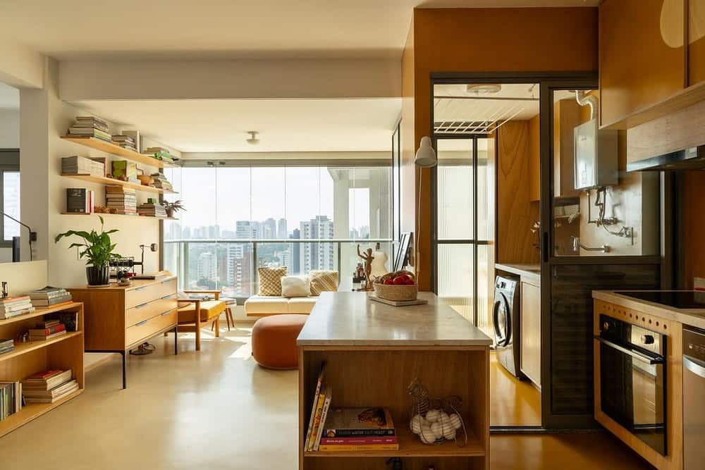 Sliding Puzzle Apartment / Bruno Kim Arquitetura