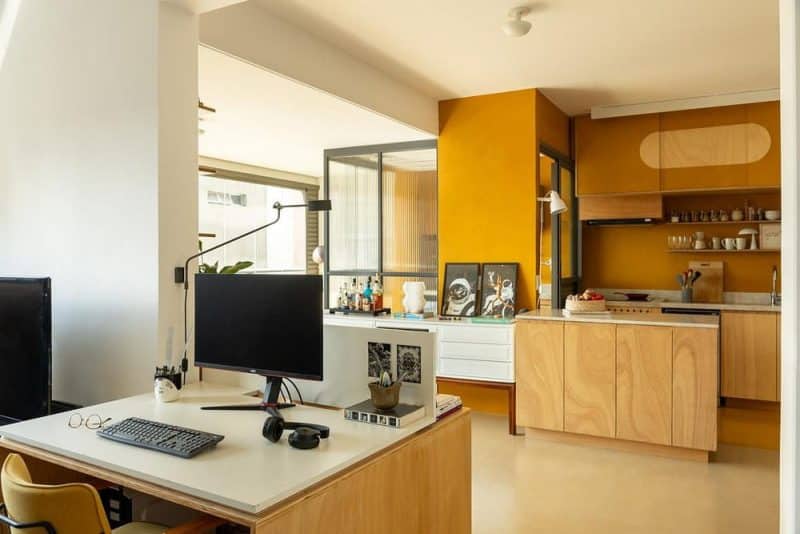 Sliding Puzzle Apartment / Bruno Kim Arquitetura