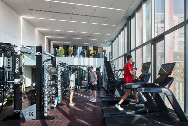 fitness center