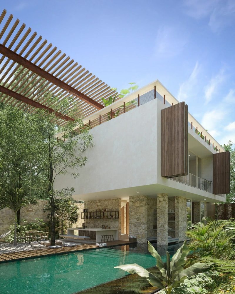 Casa Playa del Carmen / Tescala Arquitectura