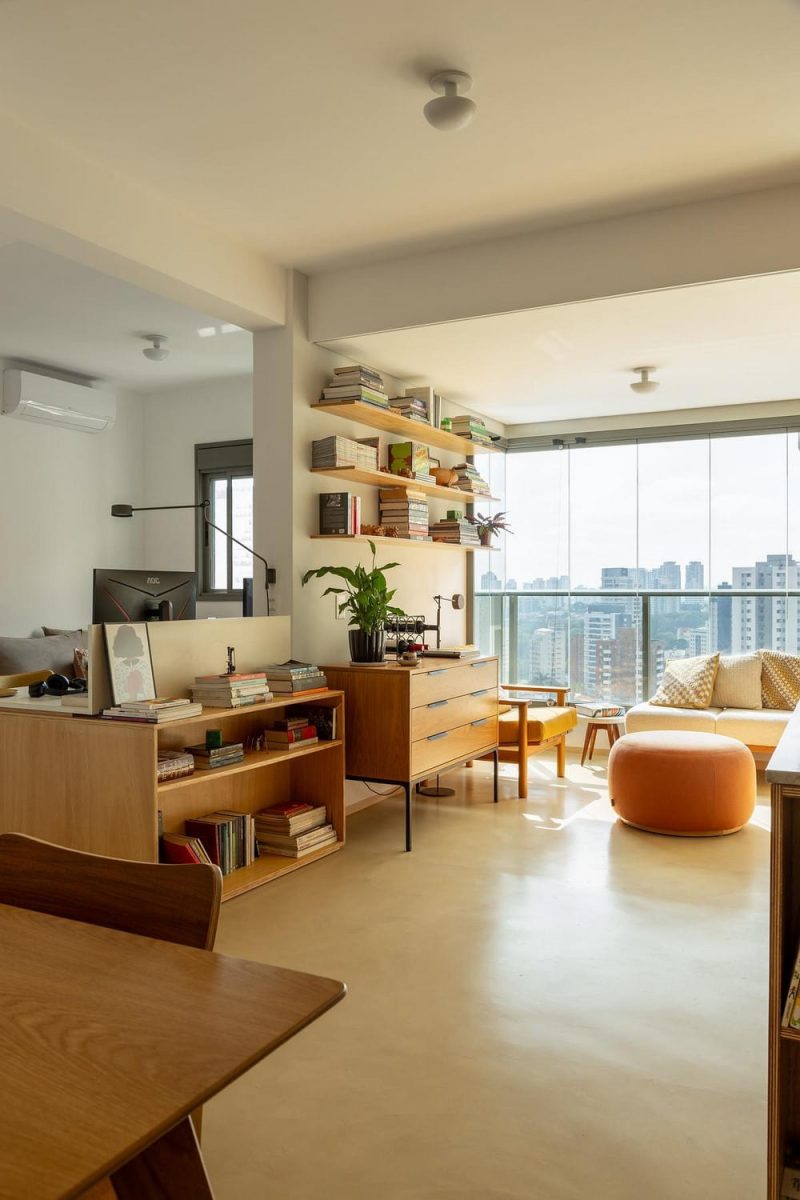 Sliding Puzzle Apartment / Bruno Kim Arquitetura