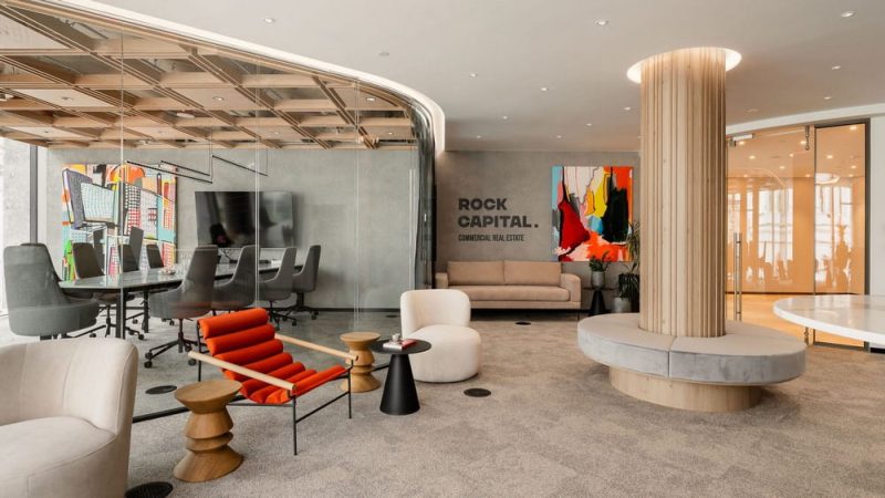 An office like a gallery - art takes center stage in Rock Capital's new headquarters