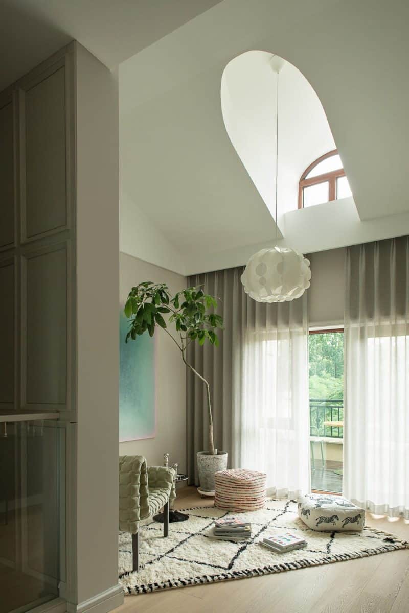 A Nature - Inspired Fashion Home conceived by Ping Zhang of Shangceng Design