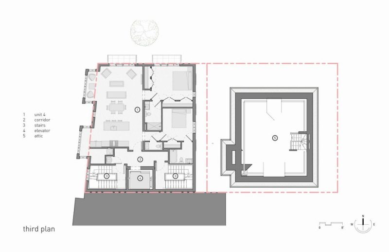 Le Parc Apartment Buiding / Teass Warren Architects