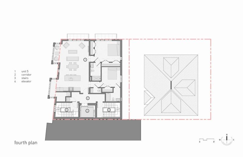 Le Parc Apartment Buiding / Teass Warren Architects