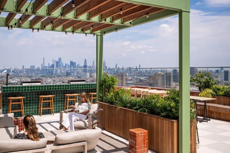 roof terrace