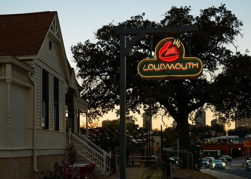 Loudmouth Pizza designed by Furman + Keil Architects