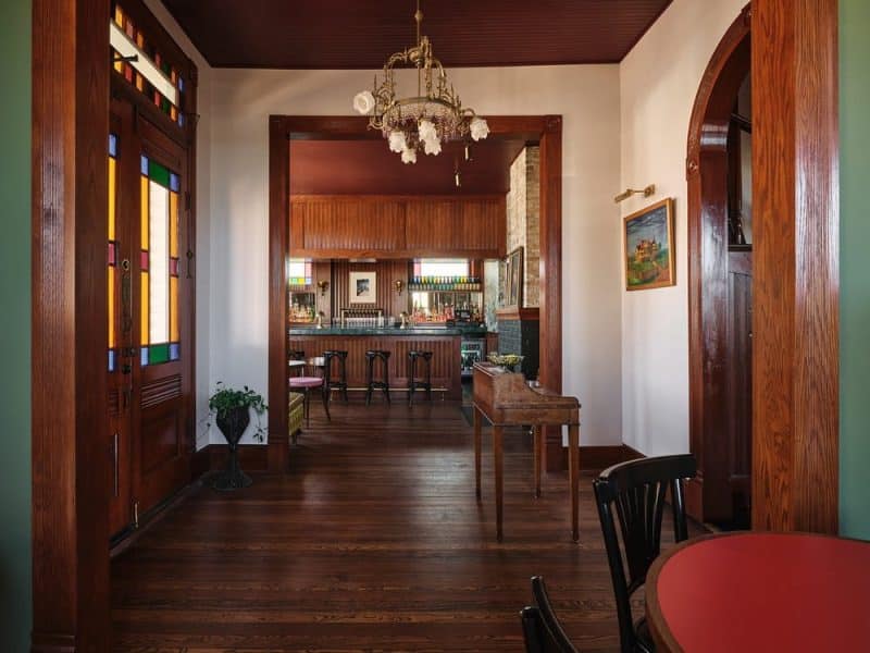 entrance
