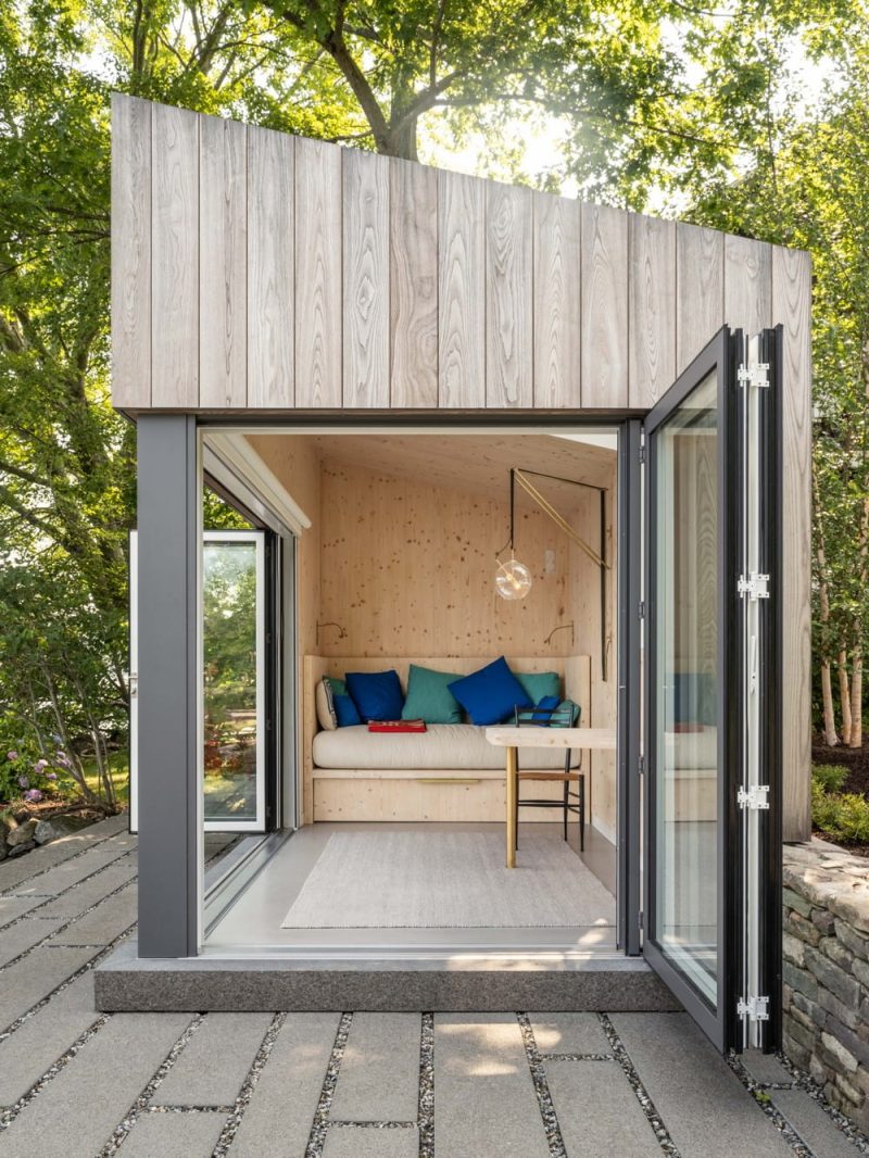 All-Wood, All the Time Lakefront Residence / OPAL