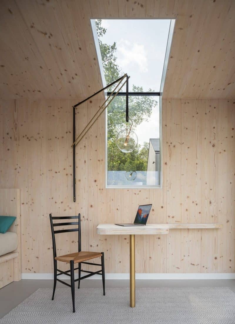 All-Wood, All the Time Lakefront Residence / OPAL