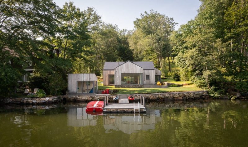 All-Wood, All the Time Lakefront Residence / OPAL