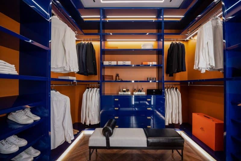 clothes and shoe cabinets