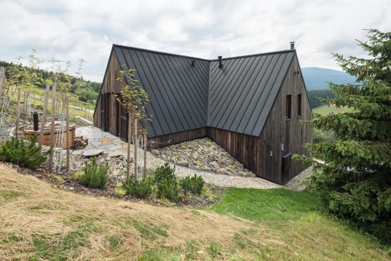 Horní Malá Úpa Mountain Chalet / OK PLAN ARCHITECTS