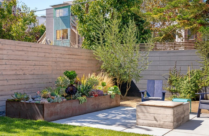 garden, patio, outdoor, firepit